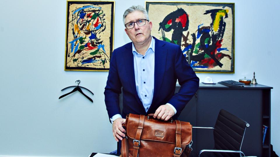 Henrik Mielke har været nødt til at finde nye løsninger, fordi nogle byggematerialer er blevet svære at skaffe. Arkivfoto: Magnus Møller Freelance/Magnus Møller.