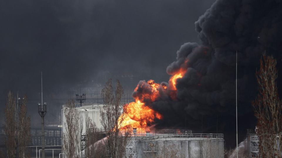 Det seneste ukrainske droneangreb på russiske olieraffinaderier fandt sted den 2 april. 
Arkivfoto: Reuters/Nacho Doce