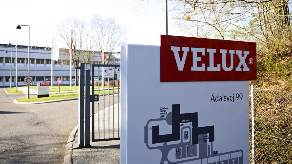 Velux, der producerer ovenlysvinduer, er på vej med fyringer, oplyser selskabet. Arkivfoto: Philip Davali/Ritzau Scanpix
