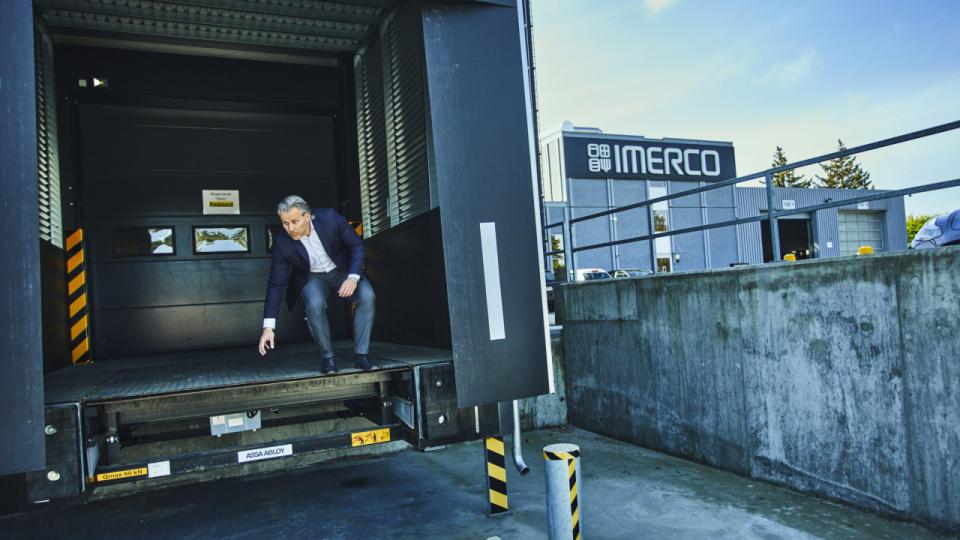 Frederik Brønnum, adm. direktør i Imerco, fortæller, at kontantbetalinger kun fylder 7-8 pct. af kædens årlige omsætning. Arkivfoto: Magnus Møller