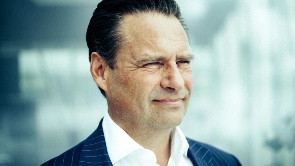 Kim Fournais, adm. direktør i Saxo Bank, irettesatte sin investeringsdirektør og cheføkonom Steen Jacobsen, efter at han i sommeren 2021 opfordrede til investering i kryptovaluta. Arkivfoto: Jeppe Bøje Nielsen