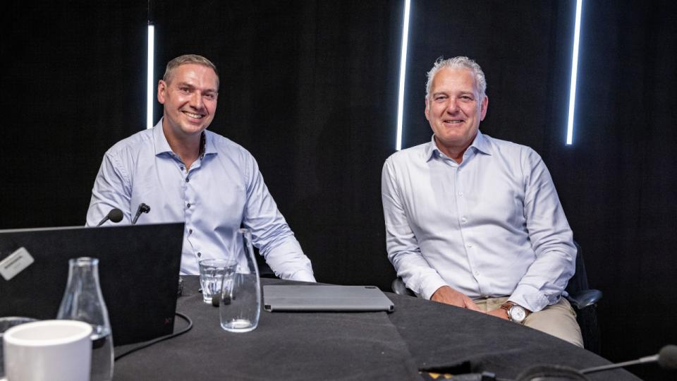 Jesper Langmack, Polaris og Ole Søeberg, Advice Capital fortæller i Investor Podcasten, hvad de kigger efter i markedet, når det gælder timing. Foto: Simon Fals