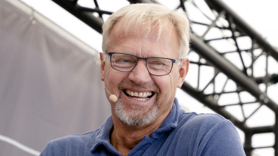 Anders Dam er ordførende direktør i Jyske Bank. Her fotograferet på Folkemødet. Arkivfoto: Walther Bølge
