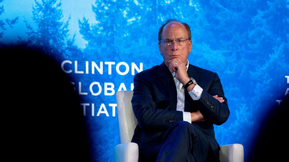 Larry Fink, medstifter, adm. direktør og formand for verdens største kapitalforvalter, Blackrock. Arkivfoto: David Dee Delgado/Reuters/Ritzau Scanpix