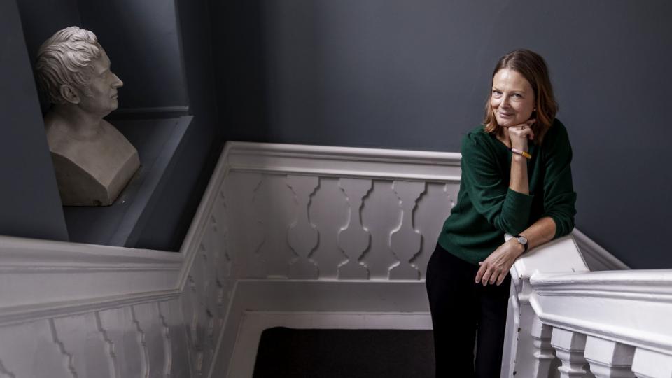 Adm. direktør i Gyldendal Hanne Salomonsen tror, at de tilpasninger, Gyldendal har gennemgået, vil skabe en sundere og mere stabil forretning i årene fremover. Arkivfoto: Linda Kastrup/Ritzau Scanpix