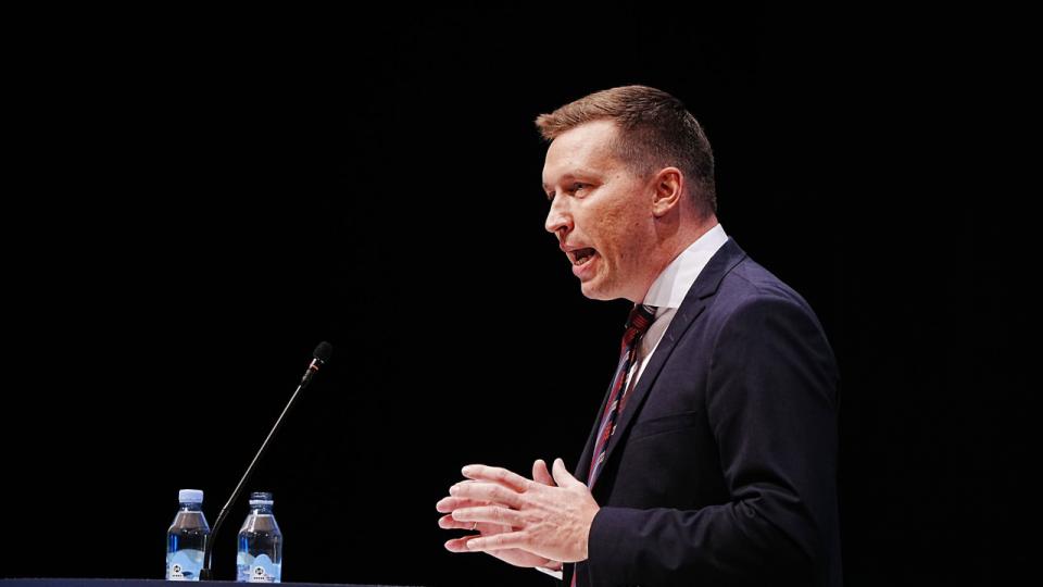 Formand i Landbrug & Fødevarer, Søren Søndergaard, kalder en CO2-afgift på 1100 kr. “dødsstødet for store dele af den danske fødevareproduktion”. Arkivfoto: Bo Amstrup/Ritzau Scanpix