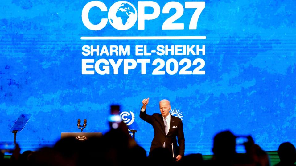 Klimatopmødet, COP27, løber af stablen i disse dage. Her er det vigtigt, at politikere over hele verden får sat en dagsorden, der får borgere og virksomheder til at løfte deres ansvar. Foto: Mohamed Abd El Ghany/Reuters/Ritzau Scanpix
