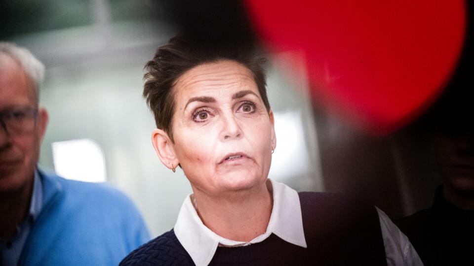 SF-formand Pia Olsen Dyhr mener ikke, at Danmark har brug for en regering henover midten. Arkivfoto: Ida Marie Odgaard/Ritzau Scanpix