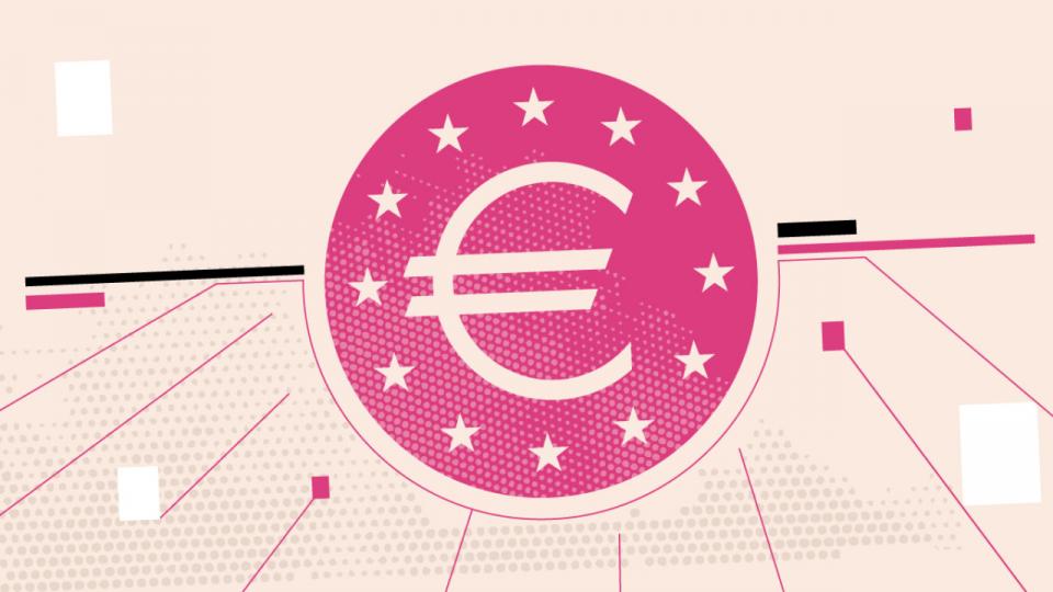 Uden Irlands vækst på 3,5 pct. ville eurozonen være i teknisk recession Illustration: Michaël Dorbec/Børsen Grafik