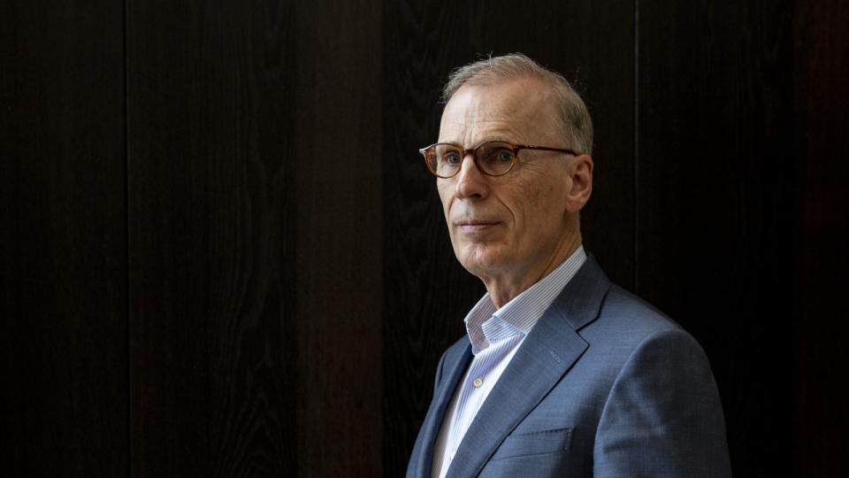 Carlsbergs topchef, Cees ‘t Hart, har grund til at være glad. Carlsberg har nået sit mål for årsregnskabet. Foto: Simon Fals