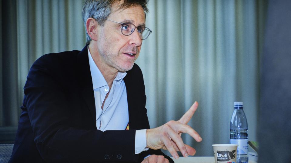 Franske Michel Jumeau blev indsat som adm. direktør i TDC Net i november 2022. Arkivfoto: Magnus Møller