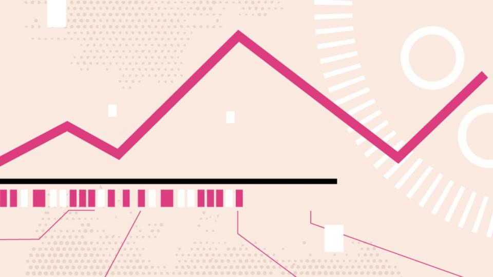 Flere af landets banker har de seneste måneder hævet deres renter på indlån, men udlånsrenterne er steget markant mere, og derfor er rentemarginalen banket i vejret. Illustration: Børsen Grafik