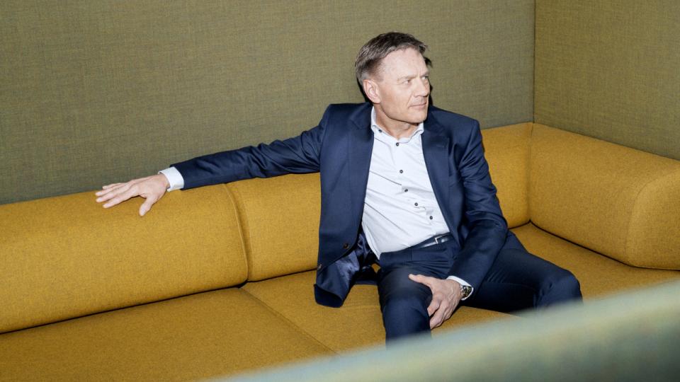 Flemming Tovdal Schmidt, direktør for kunder, kundeservice og it i Pensiondanmark, er ansvarlig for overflytningen af 830.000 medlemmer til den nye digitale postkasse, mit.dk. Foto: Brage Borup
