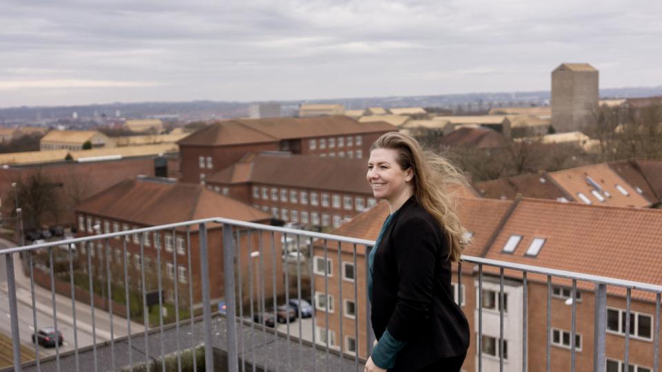 Gitte Gylling Hammershøj Olesen er ny bæredygtighedsdirektør i COWI.  Foto: Julie Meldhede Kristensen