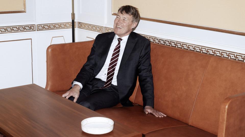 Præsidentkontoret i Højesteret er enormt og imponerende, men præsidenten selv, Jens Peter Christensen, er uhøjtidelig og uformel. Foto: Brage Borup
Foto: Brage Borup