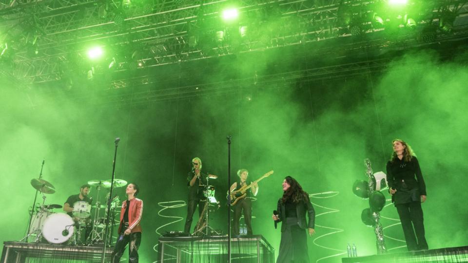 Ganger spiller på Alive Festival i Thisted næste weekend. Festivalen er klart mindre end Arena på årets Roskilde Festival (foto), men Ganger vil gerne støtte hjemegnen. Arkivfoto: Helle Arensbak/Ritzau Scanpix
