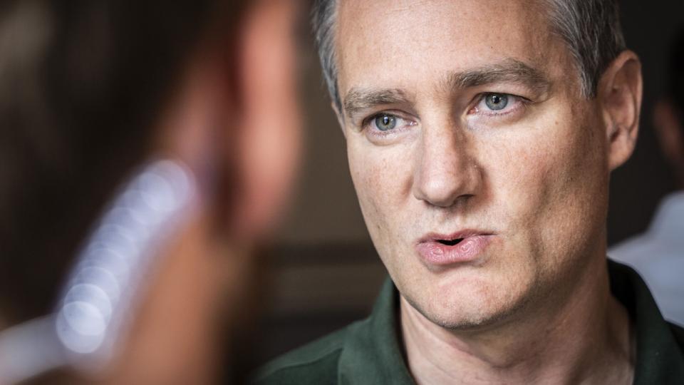 Rasmus Jarlov (K) kalder det pinligt arbejde fra Forsvarsministeriet. Foto: Emil Nicolai Helms/Ritzau Scanpix