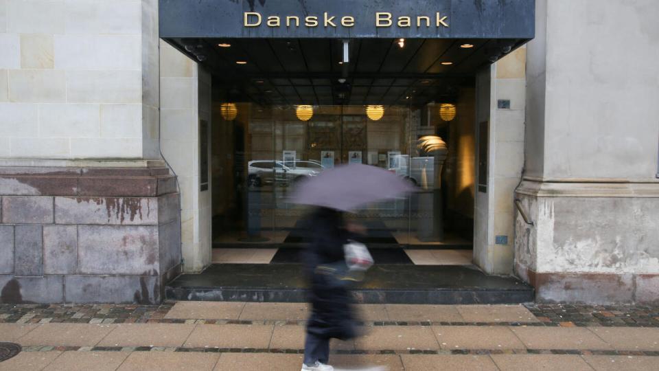 Danske Bank var hovedsponsor, da København i 2021 var værter for World Pride. Arkivfoto: Tom Little/Reuters/Ritzau Scanpix