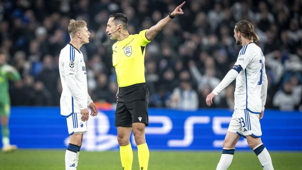 Viaplay har bl.a. rettighederne til at vise fodbold fra Champions League. Her ses en kamp fra februar, hvor danske FC København spillede mod Manchester City. Arkivfoto: Mads Claus Rasmussen/Ritzau Scanpix