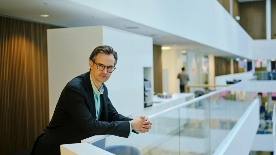 Jacob Svendsen, chef for One Digital-divisionen med ansvar for 1000 folk, skal sørge for, at Nordea er blandt de førende digitale nordiske banker. Foto: Magnus Møller