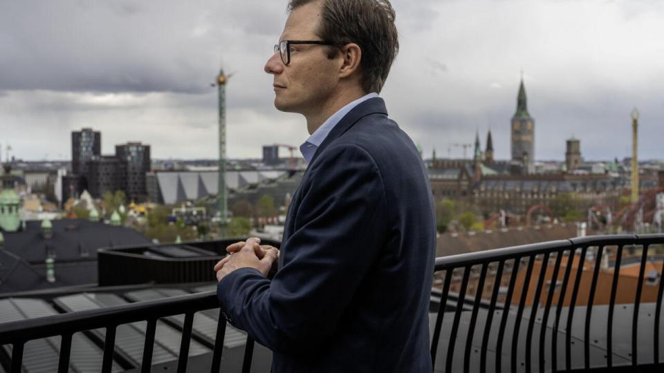 Carsten Egeriis, topchef i Danske Bank, skal fredag morgen til eksamen, når banken afleverer sit regnskab for første kvartal. Foto: Søren Bidstrup/Ritzau Scanpix