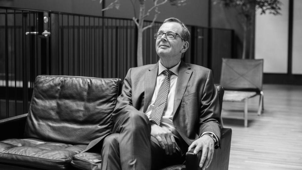 I flere år har vi talt om landingen af økonomien efter inflationskrise og rentehop. Bankøkonomerne mener, at dansk økonomi allerede er landet og ser tegn på, at økonomien nu skal til at lette igen. Den holdning deler nationalbankdirektør Christian Kettel Thomsen. Foto: Rebecca Helene Hoffmann