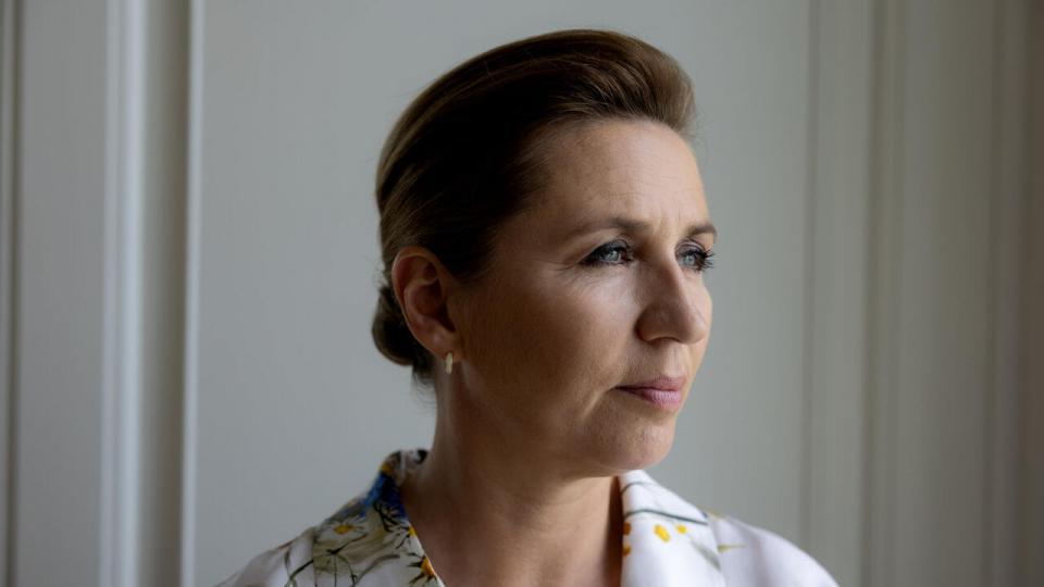 Statsminister Mette Frederiksen (S) deler sine europæiske kollegers dystre vurdering af Europas udfordringer. Her forud for det kommende valg taler hun med Børsen om den truede sikkerhed og Europas position i verden. Foto: Simon Fals