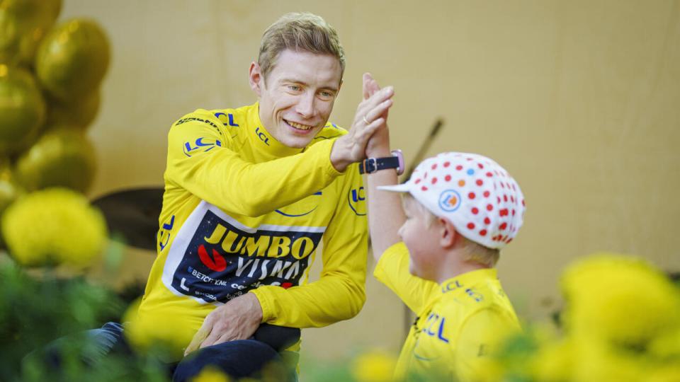 For anden gang i 2023 har Jonas Vingegaard forlænget kontrakten med Jumbo-Visma. Arkivfoto: Liselotte Sabroe/Ritzau Scanpix