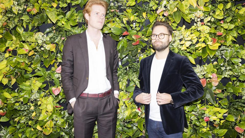 Topchef og medstifter Rico Andersen (t.v.) og medstifter Martin Hegelund har netop landet deres første årsoverskud siden stiftelsen af Ageras i 2012. Arkivfoto: Rosaline Ben-Baruch Lange