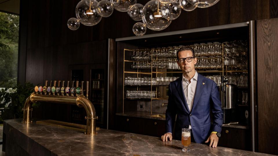 Carlsberg med adm. direktør Jacob Aarup-Andersen i front har budt 27,4 mia. kr. for at overtage aktierne i britiske Britvic. I første omgang er buddet blevet afvist. Arkivfoto: Simon Fals
