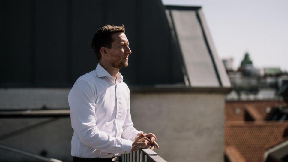 Jens Hjarsbech er cheføkonom i Mybanker, der formidler kontakt mellem banker og bankkunder. Arkivfoto: Mathias Svold/Ritzau Scanpix