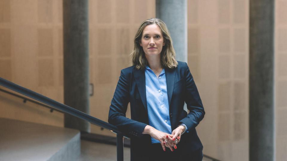 Louise Aggerstrøm er chefanalytiker og privatøkonom i Danske Bank. Hun følger løbende privatforbruget i Danmark tæt. Foto: Rebecca Helene Hoffmann