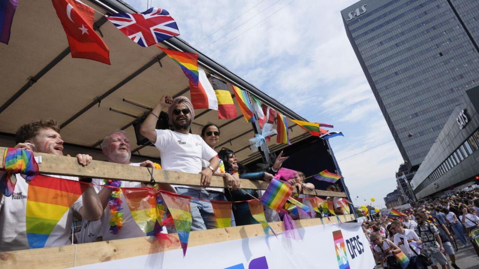 Færgerederiet DFDS var en blandt en række af virksomheder, der trak sin støtte til Copenhagen Pride. Arkivfoto: Emil Nicolai Helms/Ritzau Scanpix
