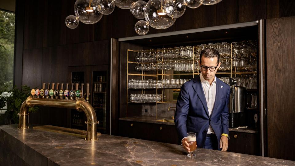 Adm. direktør i Carlsberg, Jacob Aarup-Andersen, skriver i halvårsregnskabet, at det har været et spændende år for selskabet. Arkivfoto: Simon Fals