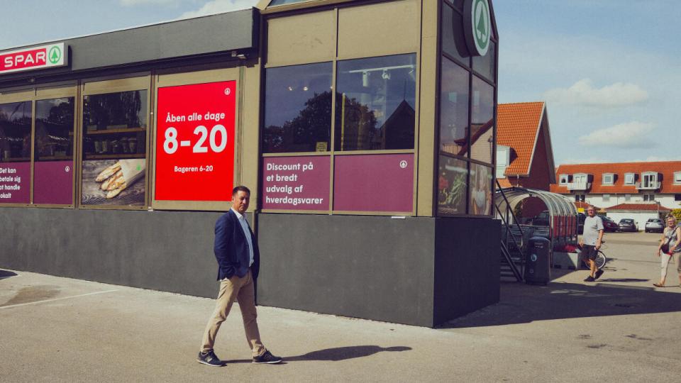 “Vi skal blive bedre til at tydeliggøre konceptet i Danmark,” fortæller Esben Keller, Dagrofas kædedirektør i Spar. Foto: Thomas Nielsen