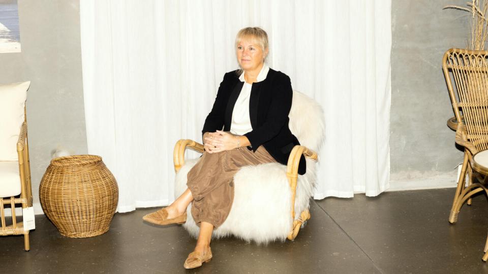 Louise Andreasen er tredje generation i Sika-Design, der har hovedsæde i Rynkeby på Fyn. Foto: Sigrid Ellesøe