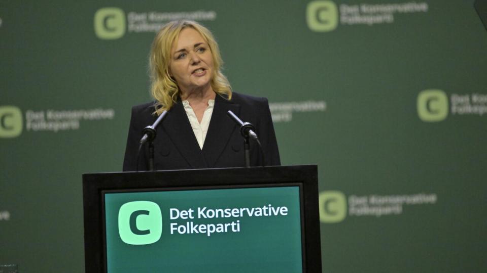 Det Konservative Folkepartis landsråd 2024 i MCH Herning Kongrescenter lørdag den 21. september 2024. Foto: Ernst Van Norde/Ritzau Scanpix