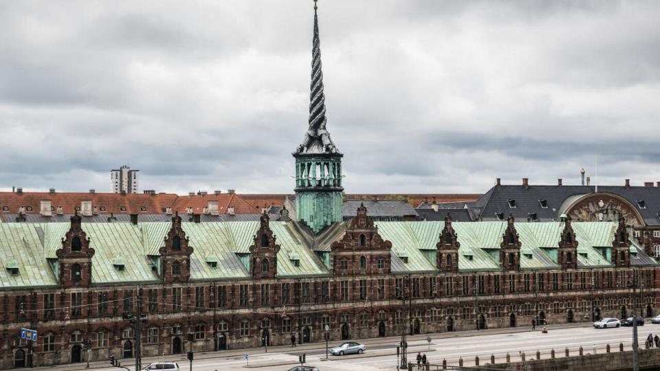 Den 26. september tager kong Frederik første spadestik til genopførelsen af Børsen ved en lille ceremoni. Arkivfoto: Ida Marie Odgaard/Ritzau Scanpix