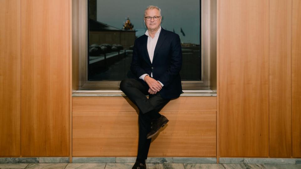 Søren Skou, tidligere Mærsk-topchef, mener, at regeringen har fulgt mange af Sundhedsstrukturkommissionens anbefalinger. Han advarer dog imod, at én region bliver meget større end de tre andre. Arkivfoto: Rune Øe/Ritzau Scanpix