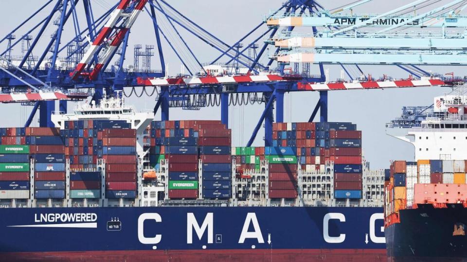 Franske CMA CGM er en af de shippingkoncerner, der længe har set mulighederne i LNG-motorer som et redskab til at nedbringe CO2-udslippet. Arkivfoto: Mario Tama/AFP/Ritzau Scanpix