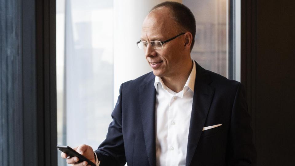 Nordeas danske topchef, Frank Vang-Jensen, kan se tilbage på et solidt tredje kvartal. Arkivfoto: Gregers Tycho/Ritzau Scanpix