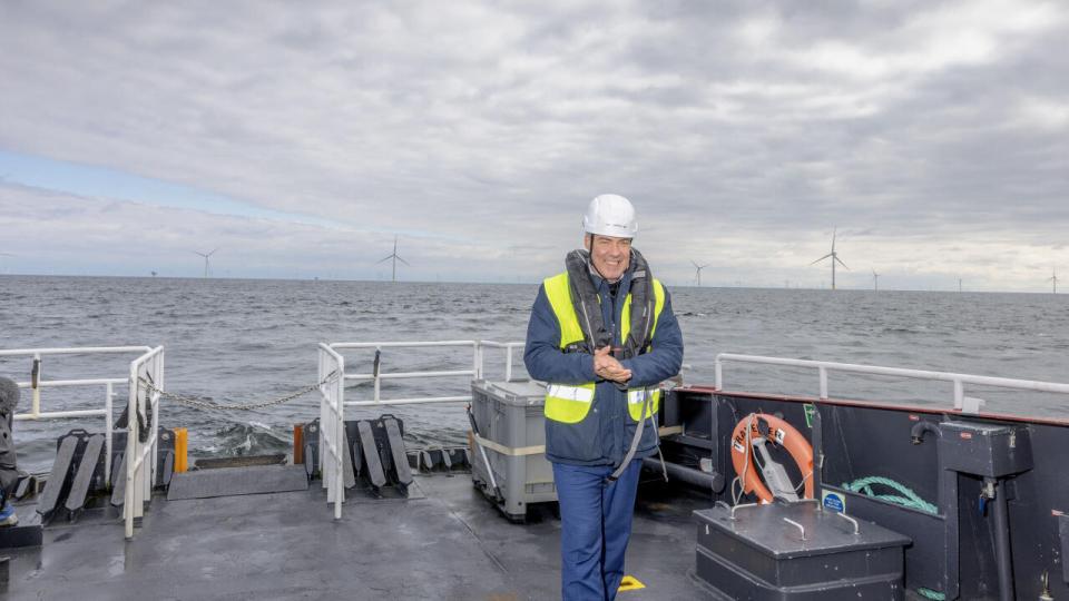 Det er et problem, at priserne stiger. Men baggrunden er positiv, mener klimaminister Lars Aagaard (M): Virksomhederne inden for vedvarende energi har simpelthen travlt. Arkivfoto: Simon Fals