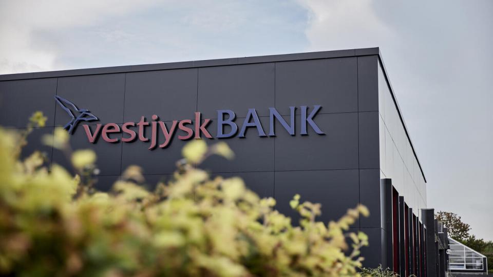 Vestjysk Bank har hovedsæde i Birk ved Herning. PR-foto