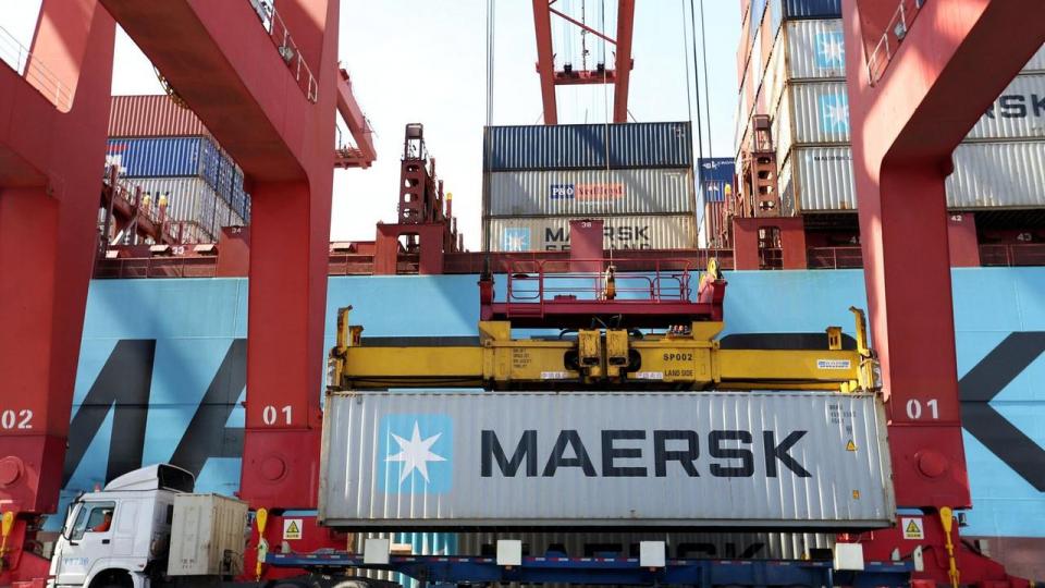 Vejtransporten mellem USA og Mexico er steget markant i 2024. 