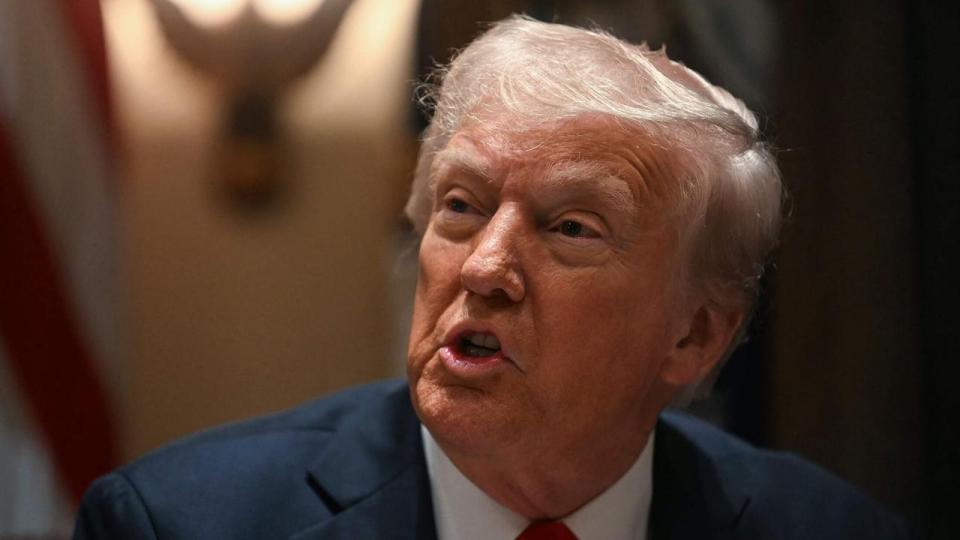 Til sit første regeringsmøde løfter Donald Trump mere af sløret for sine planer om at pålægge told på varer fra EU.
