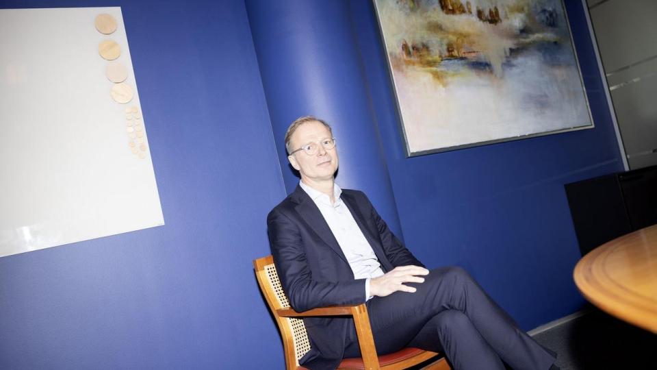 Kåre Hahn Michelsen blev ansat som adm. direktør i pensionsselskabet P+ i 2023. Forinden havde han siden 2020 siddet som investeringsdirektør.
