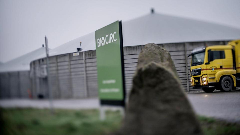 Biocirc får kritik for at overtræde miljøtilladelserne fra Skive Kommune. Billedet er fra biogasanlægget i Ringsted. 