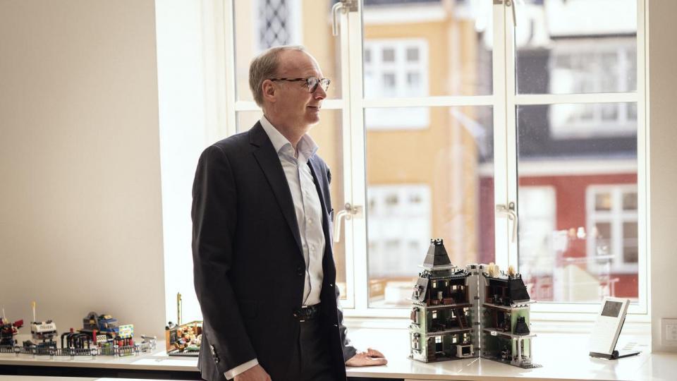 Søren Thorup Sørensen, adm. direktør i Kirkbi, jagter nye investeringer i det underdrejede grønne marked.