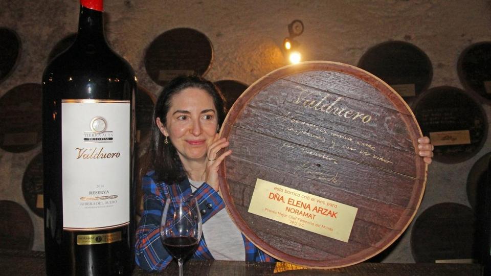 Elena Arzak, medlem af La Tenada de Valduero.
