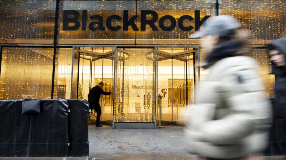 BlackRocks hovedkvarter i New York. Arkivfoto: Angus Mordant/Bloomberg